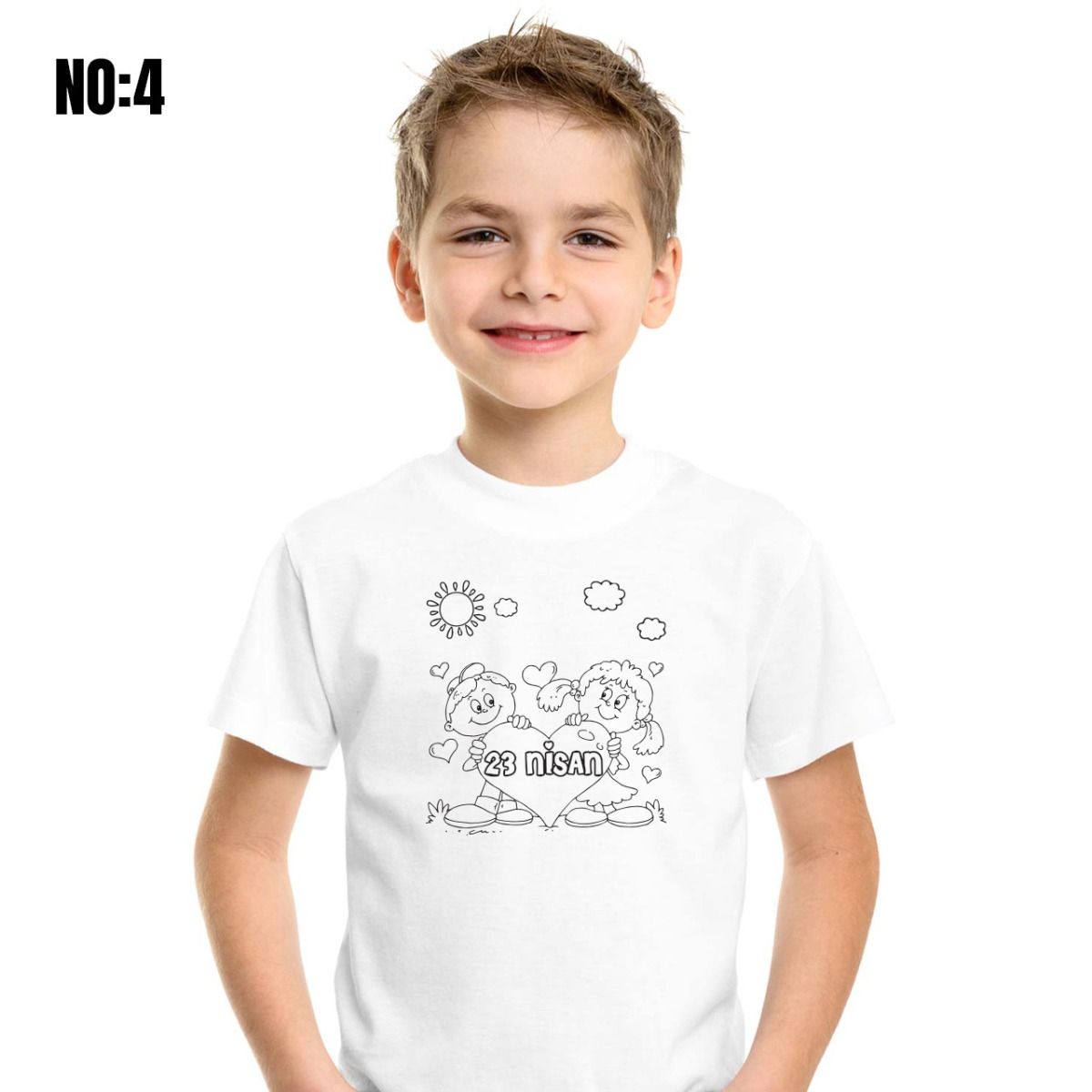 23rd April Paintable Promotional T-Shirt