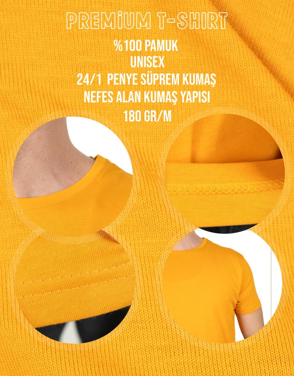 Premium T-shirt - Yellow