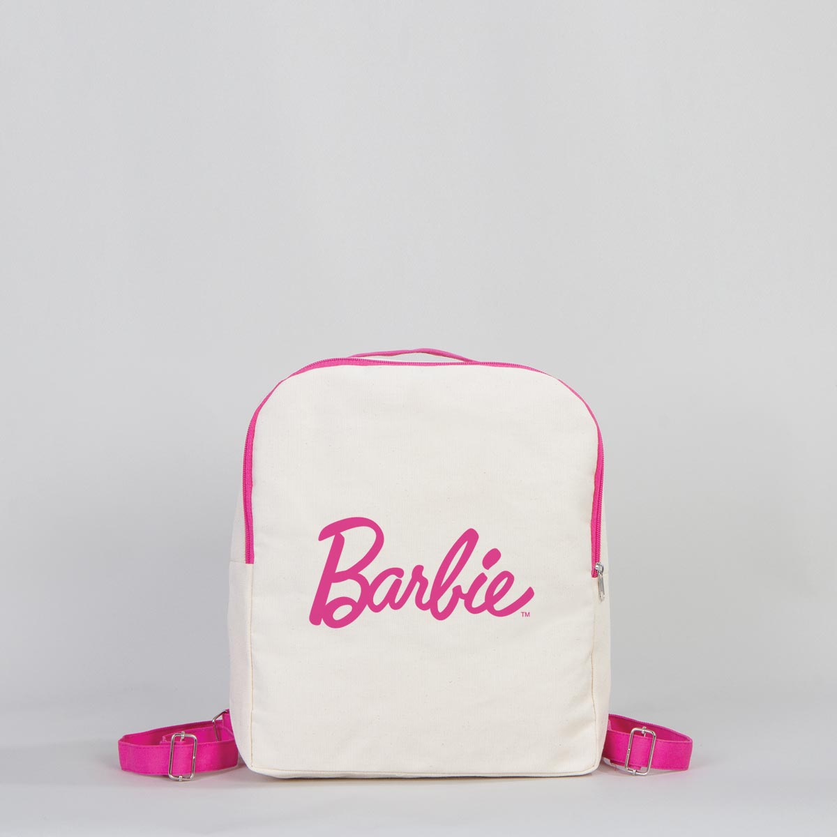 VIP Canvas Backpack 10"W x 13"H x 4"L (25 cm x 32 cm x 10 cm) - Fuchsia (Customize)