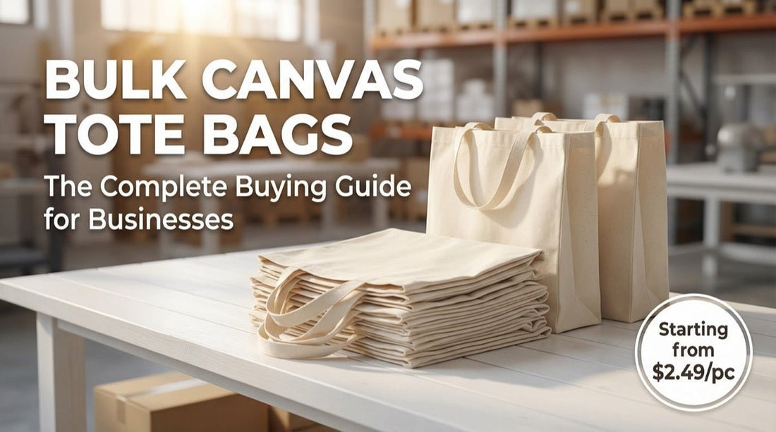 Custom Canvas Tote Bags: Your Ultimate Guide to Stylish & Eco-Friendly Bags - Pamusan.com