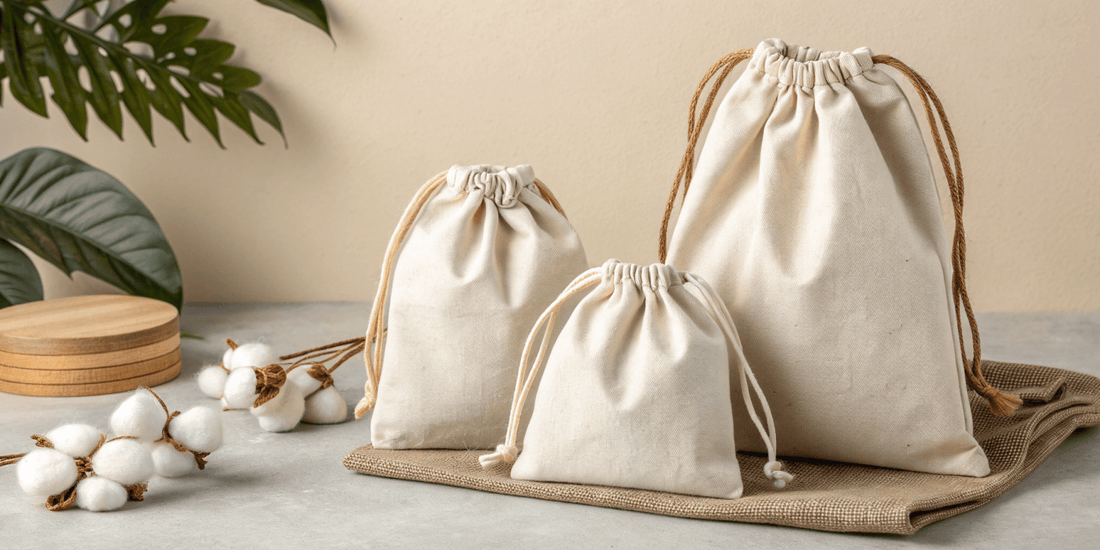 Custom Fabric Pouches for Eco-Friendly Packaging of Organic Products - Pamusan.com