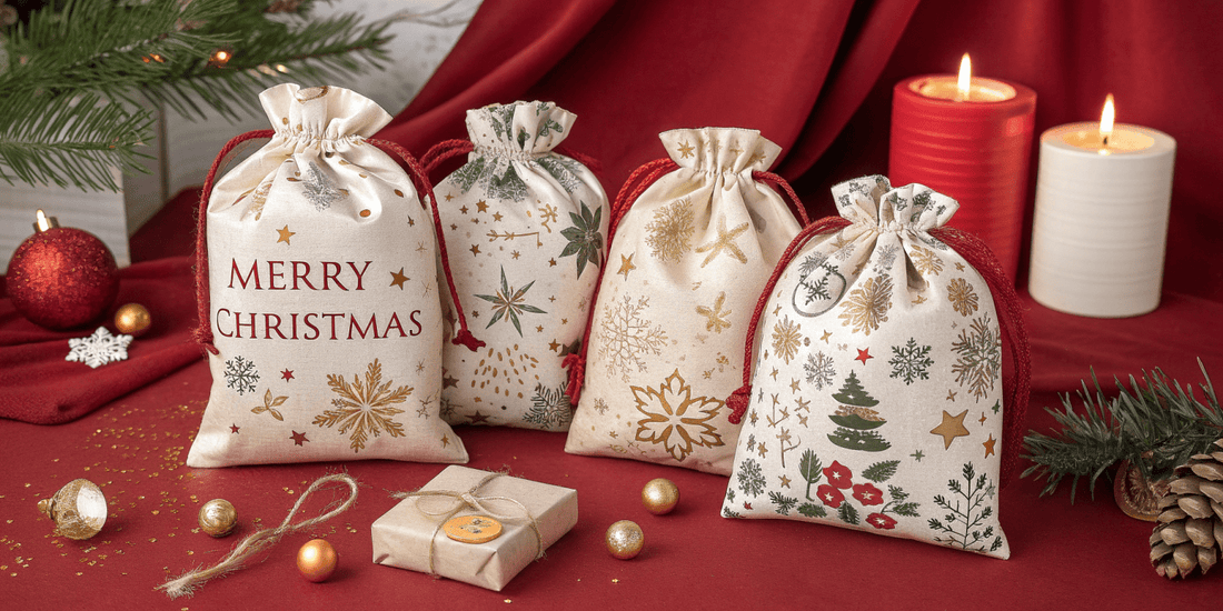 Custom Fabric Pouches The Perfect Personalized and Eco-Friendly Christmas Gifts - Pamusan.com