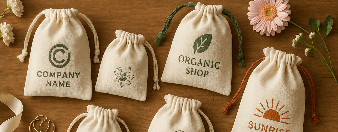 Custom Printed Fabric Pouches for Enhancing Gift Sets: Eco-Friendly, Durable, and Versatile Packaging Solutions - Pamusan.com