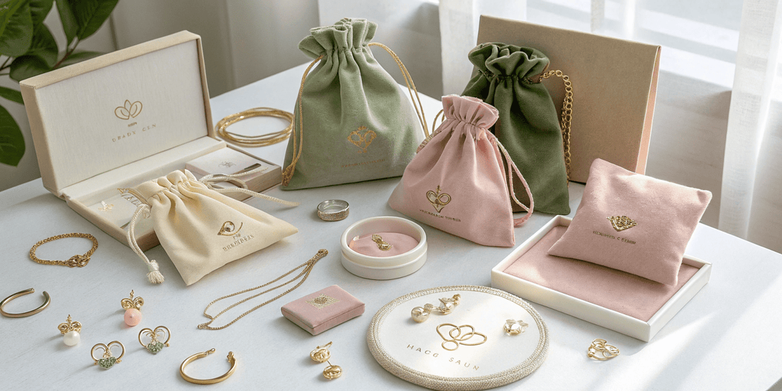 Eco-Friendly Custom Fabric Pouches for Elegant Jewelry Packaging - Pamusan.com
