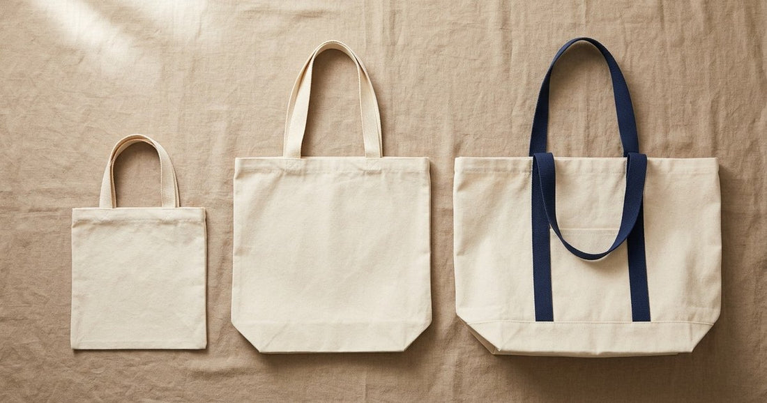 Tote Bag Size Guide: Mini, Standard, Large & XL