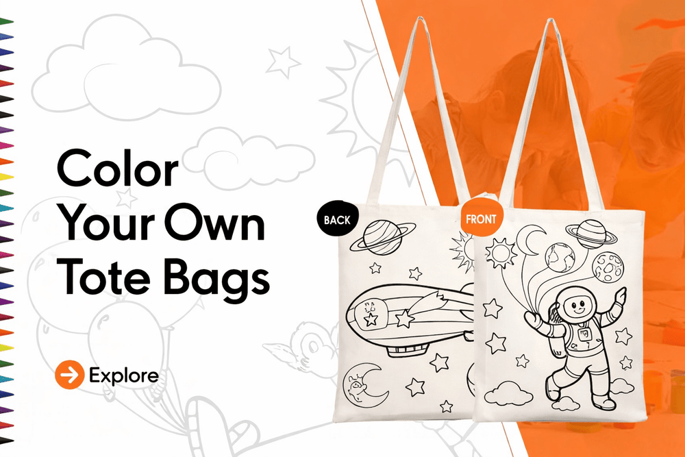 Color Your Own Tote Bags - Pamusan.com