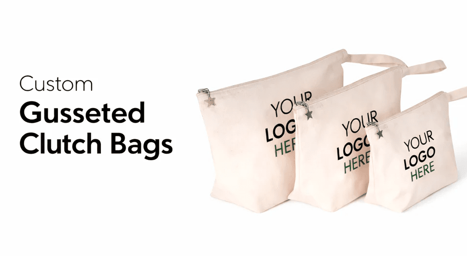 Custom Gusseted Clutch Bags - Pamusan.com