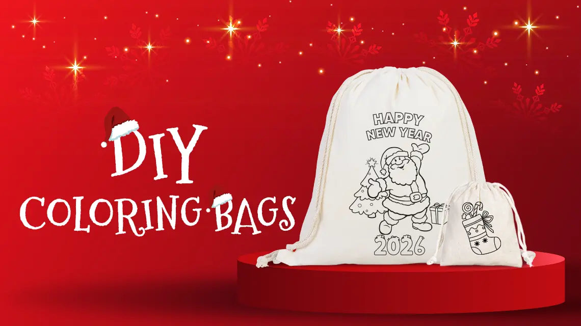 New Year Paintable Bags - Pamusan.com