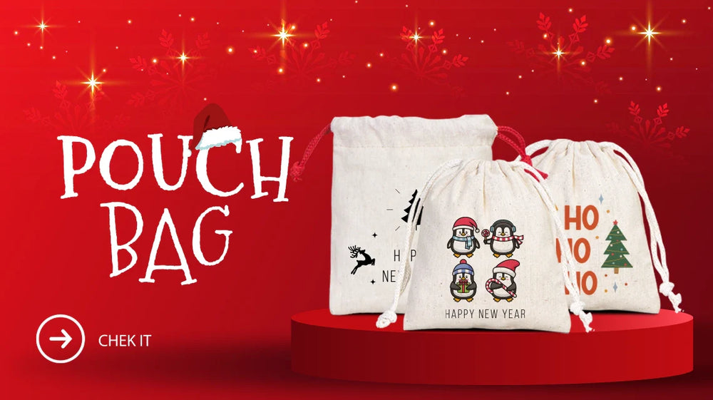 New Year Gift - Pouch Bags 