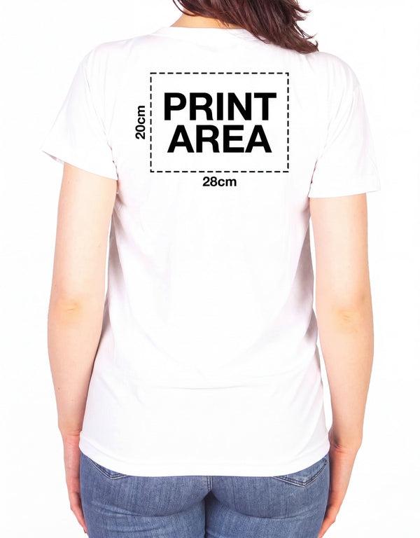 Print Promotional T-shirt White Color - Pamusan.com