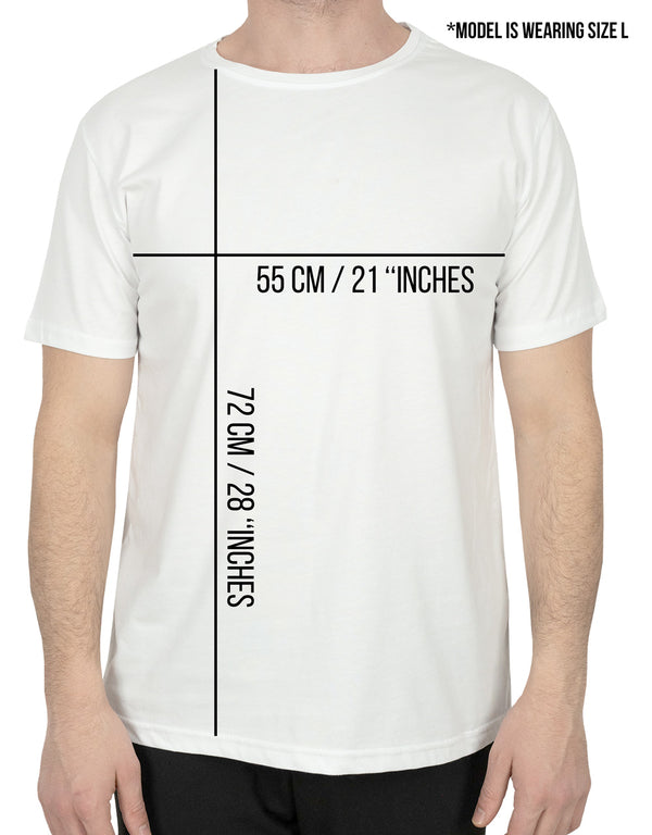 Basic T-shirt White - Print