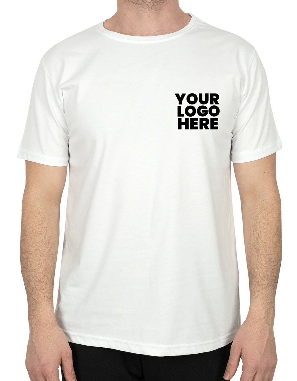 Basic T-shirt White - Print