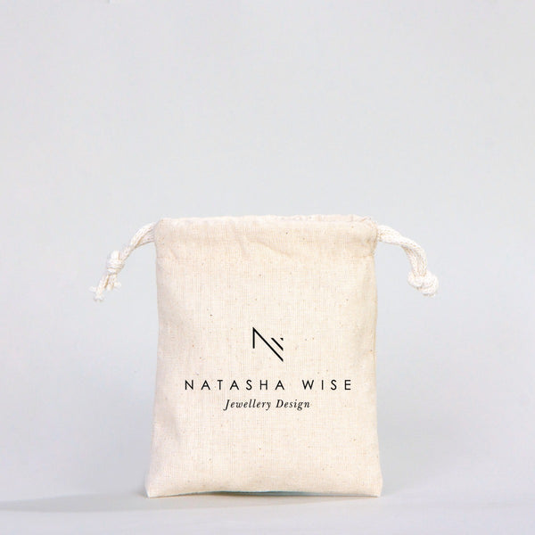 Fabric Pouch  4" W x 5" H (10 cm x 13 cm)  -  (Customize)