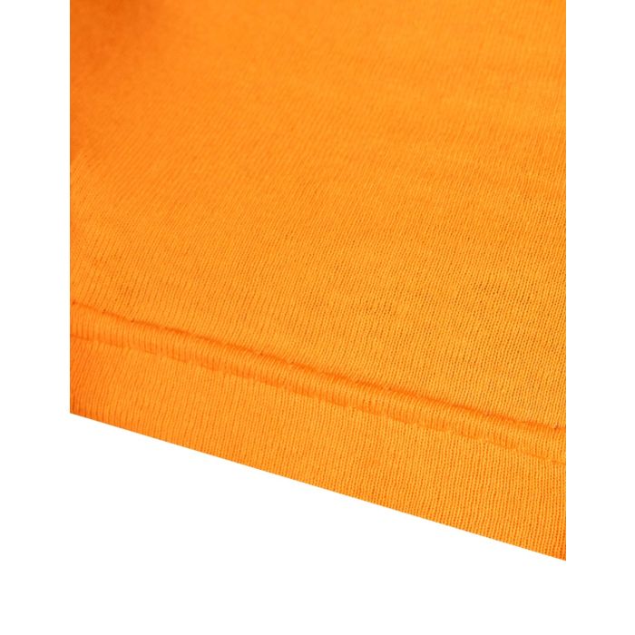 Print Promotional T-shirt Orange Color