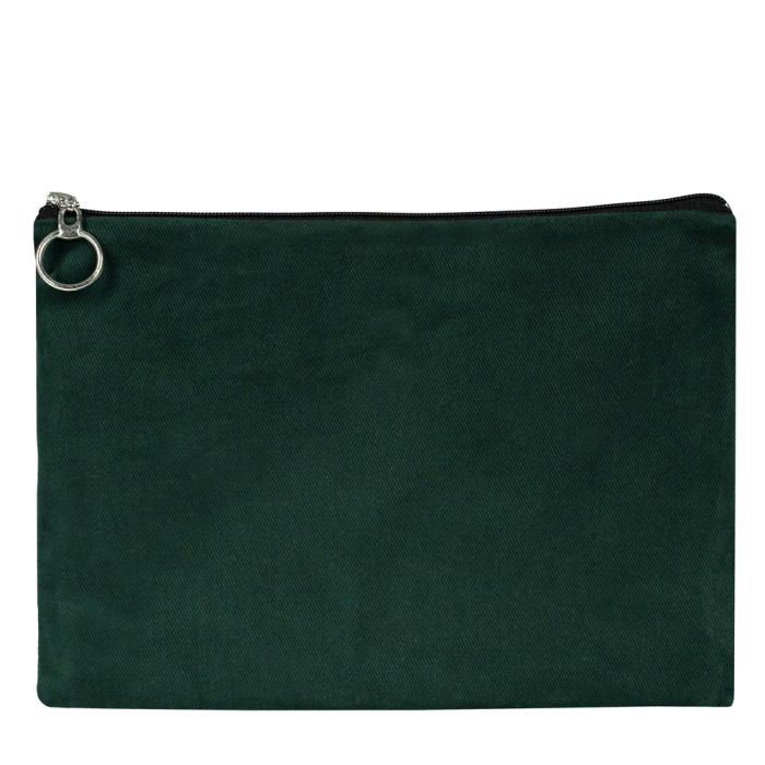 Ipad Portfolio Purse Pine Green (30x21 cm) With Base