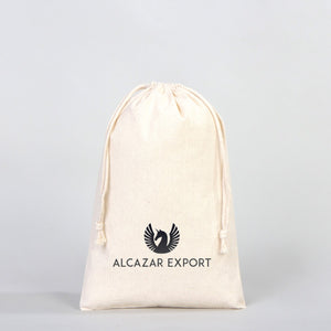 Fabric Pouch  8" W x 12" H (20 cm x 30 cm) - (Customize)