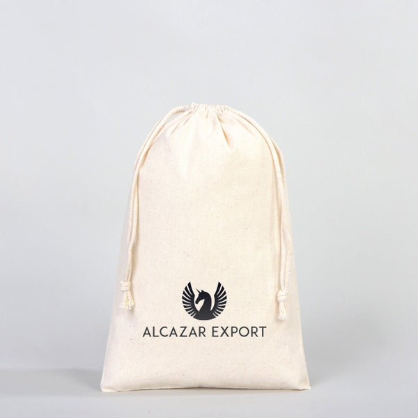 Fabric Pouch  8" W x 12" H (20 cm x 30 cm) - (Customize)