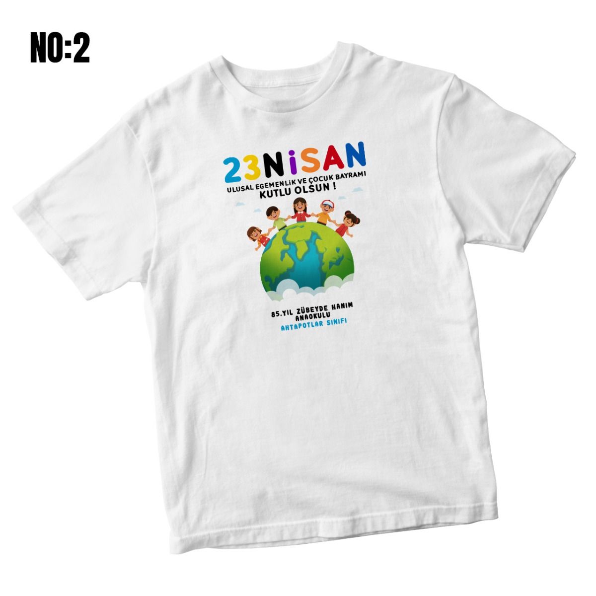 April 23 Printed T-Shirt - White