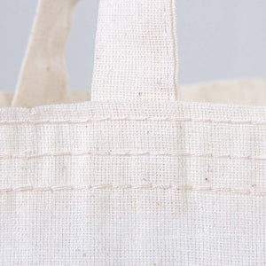 Blank Cotton Tote Bag with Long Handles – Natural Color 12"x14"İnch