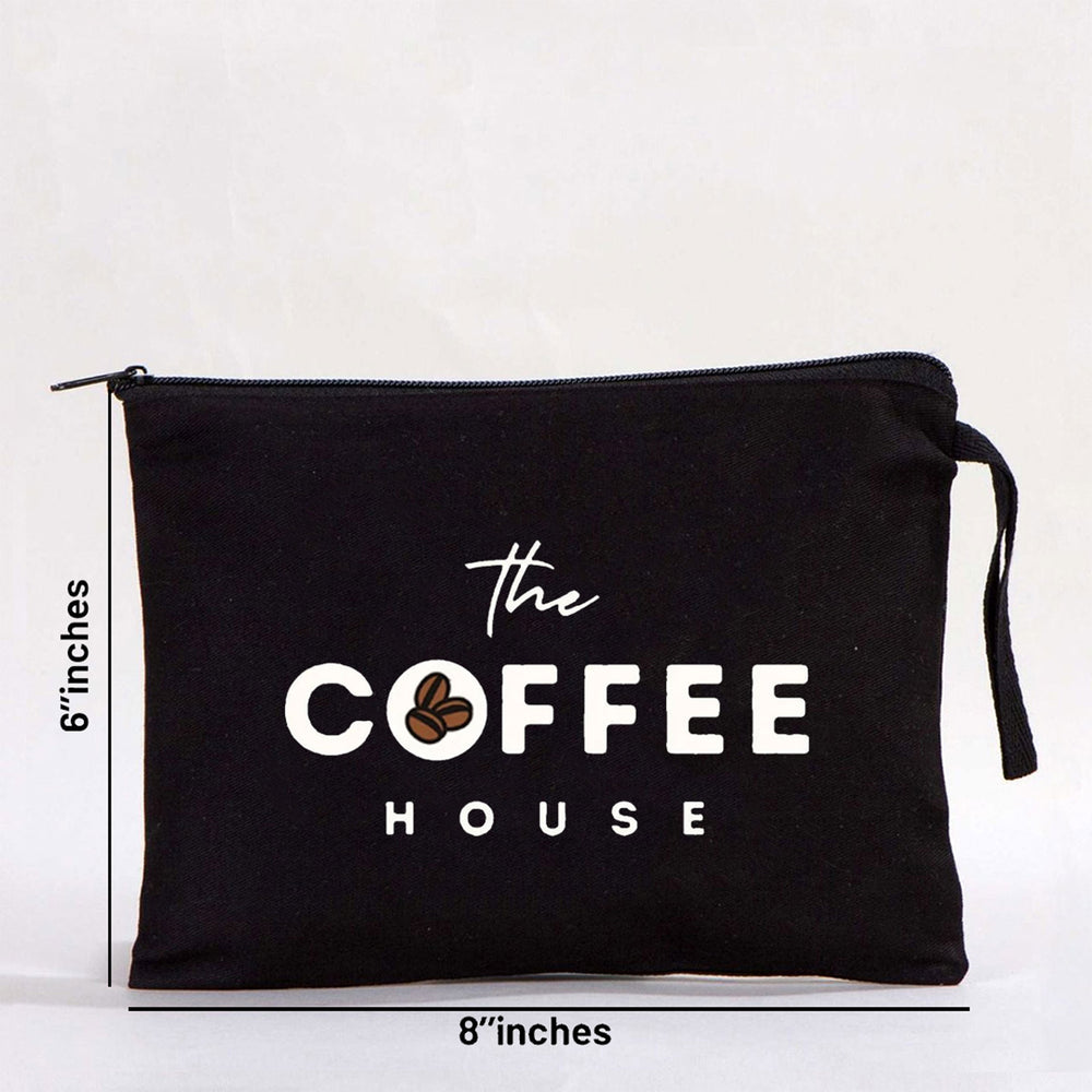 Clutch Bag - Black 8"W x 6"H-21x15 cm (customized)