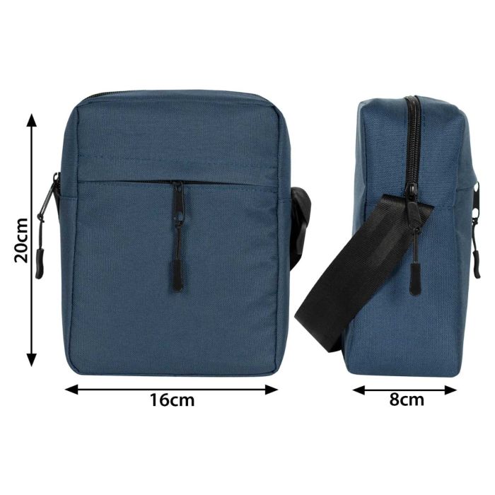 Active Shoulder Case - Navy 16x20x8 cm (Customizable)