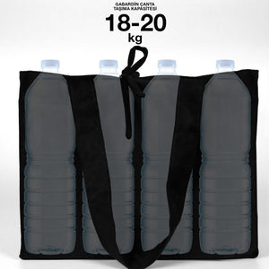 Medium City Soft Fabric Case - Black - 35x30x10 cm
