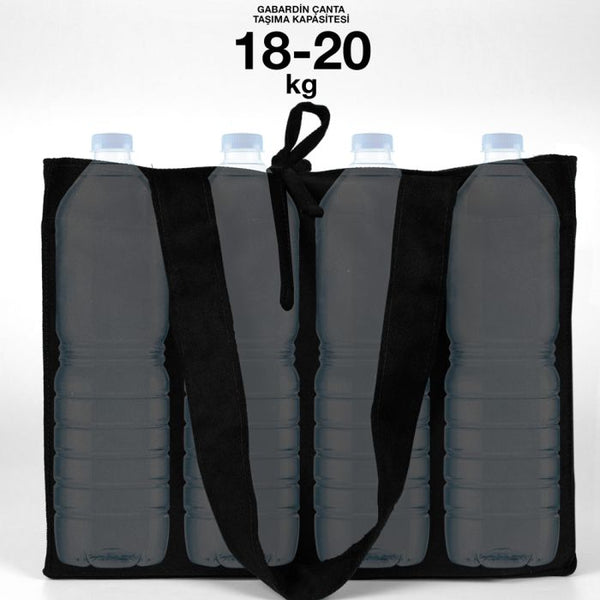 Medium City Soft Fabric Case - Black - 35x30x10 cm