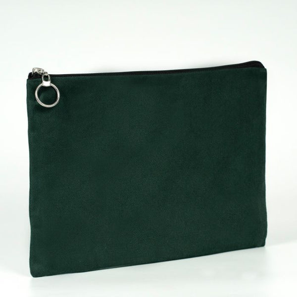 Ipad Portfolio Purse Pine Green (30x21 cm) With Base