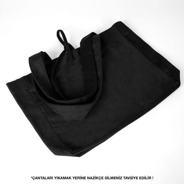 Medium City Soft Fabric Case - Black - 35x30x10 cm