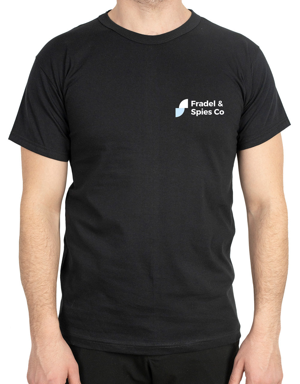 Print Promotional T-shirt Black Color