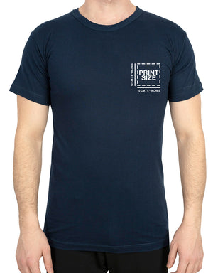 Printed Promotional T-Shirt Navy Color