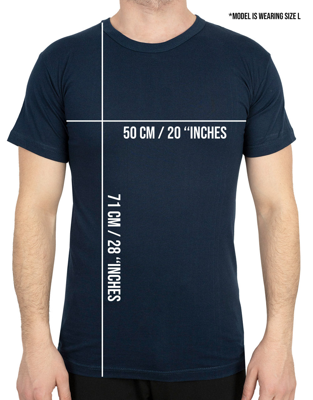 Promotional T-shirt Navy Blue