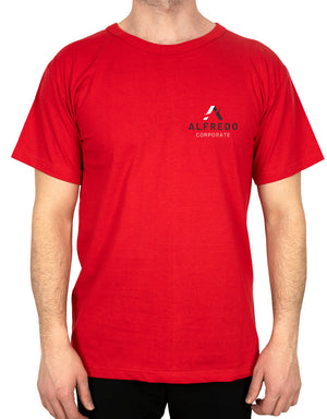 Print Promotional T-shirt Red Color