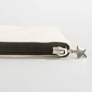 Blank Canvas Clutch Bag with Lining – 10"x7" Cotton Clutch Purse