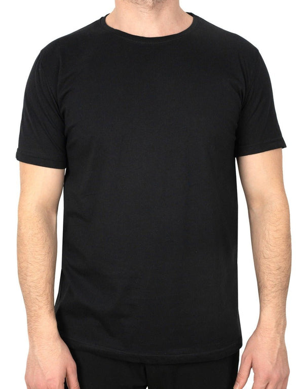 Basic T-shirt Black Color 1.0 Quality - Pamusan.com