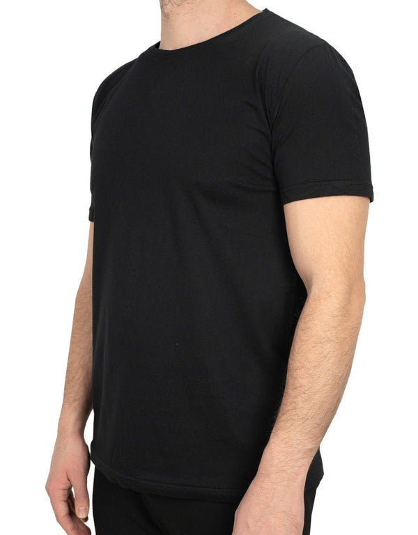 Basic T-shirt Black Color 1.0 Quality - Pamusan.com