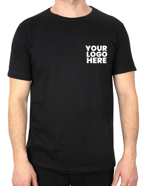 Basic T-shirt Black - Print - Pamusan.com