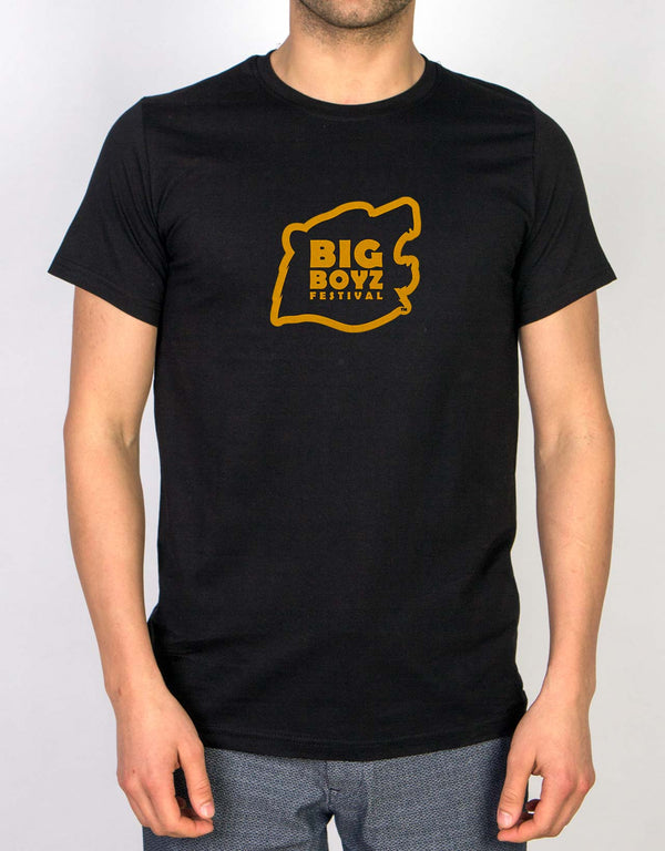 Basic T-shirt Black - Print - Pamusan.com