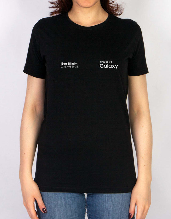 Basic T-shirt Black - Print - Pamusan.com