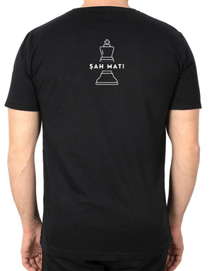 Basic T-shirt Black - Print - Pamusan.com