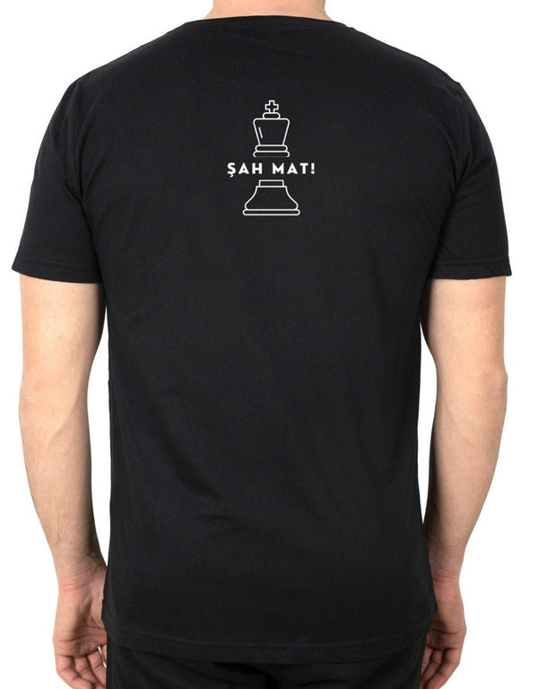 Basic T-shirt Black - Print - Pamusan.com