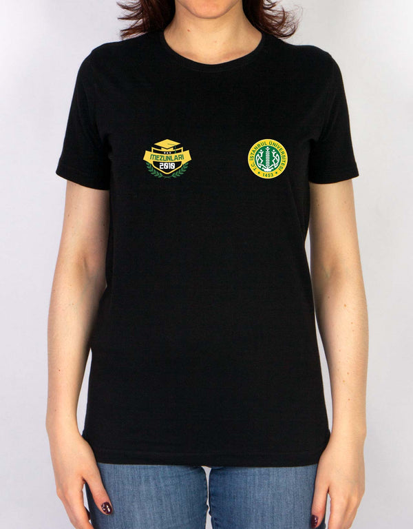 Basic T-shirt Black - Print - Pamusan.com