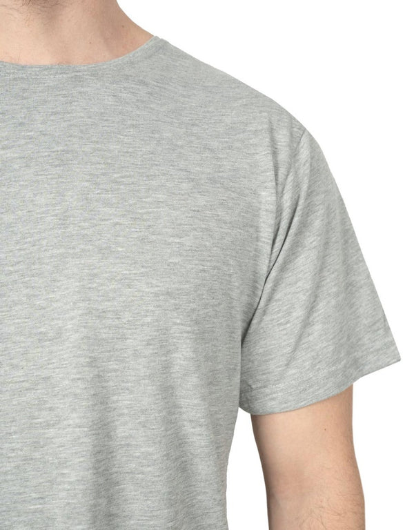 Basic T-shirt Gray Color 1.0 Quality - Pamusan.com