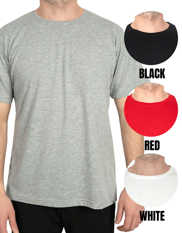 Basic T-shirt Gray Color 1.0 Quality - Pamusan.com