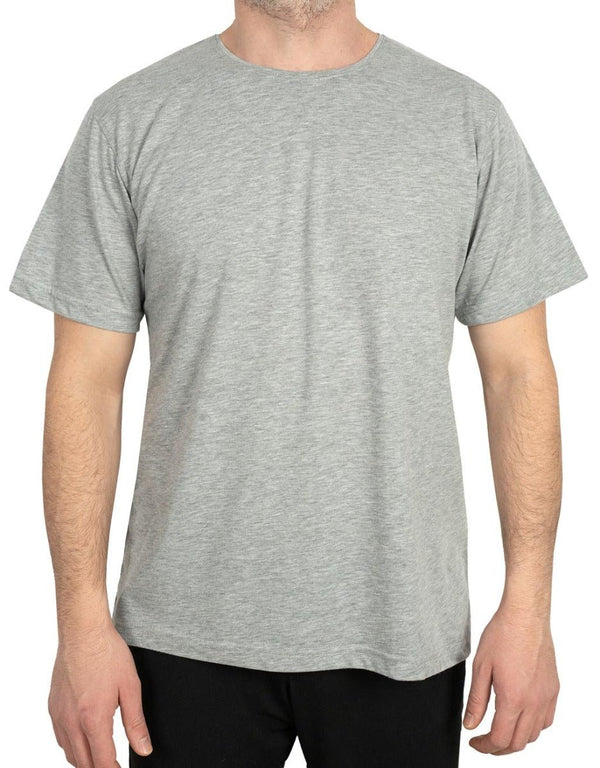 Basic T-shirt Gray Color 1.0 Quality - Pamusan.com