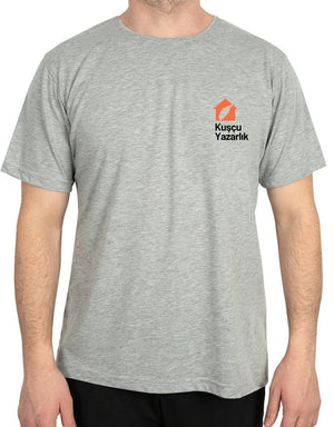 Basic T-shirt Gray - Print - Pamusan.com