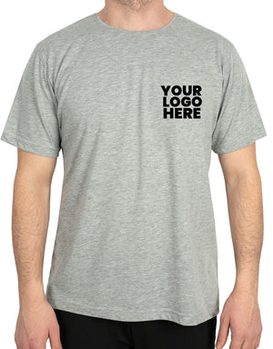 Basic T-shirt Gray - Print - Pamusan.com