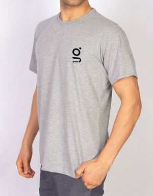 Basic T-shirt Gray - Print - Pamusan.com