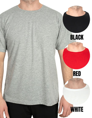 Basic T-shirt Gray - Print - Pamusan.com