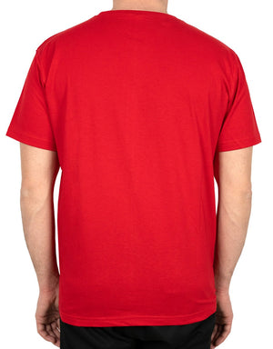 Basic T-shirt Red - Print